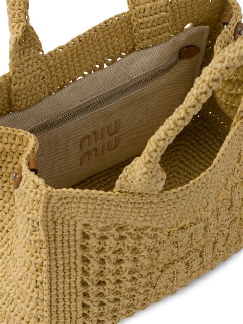 miu mi u crochet bag